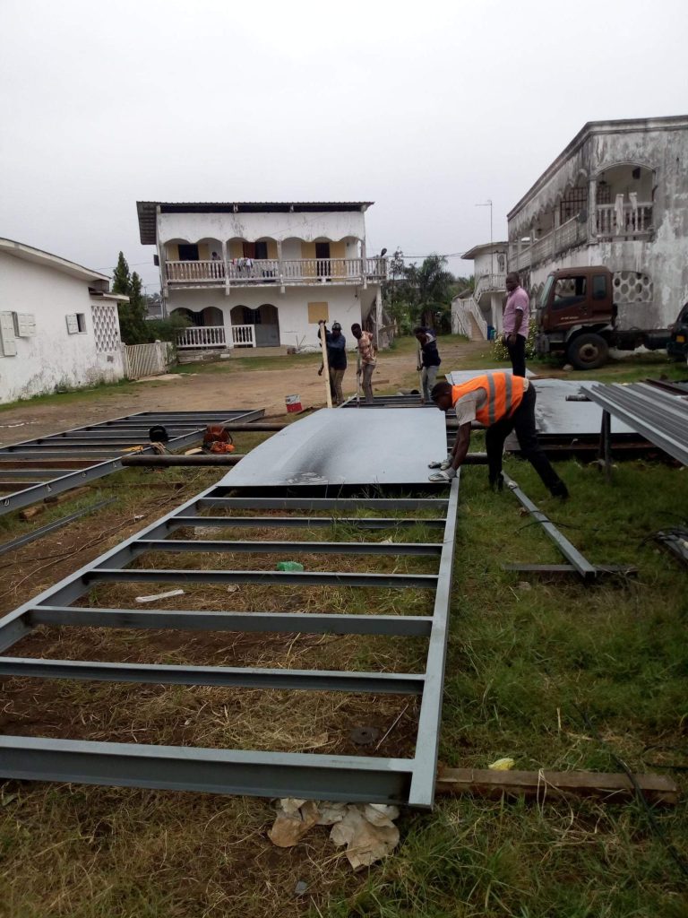 construction d'infrastructures